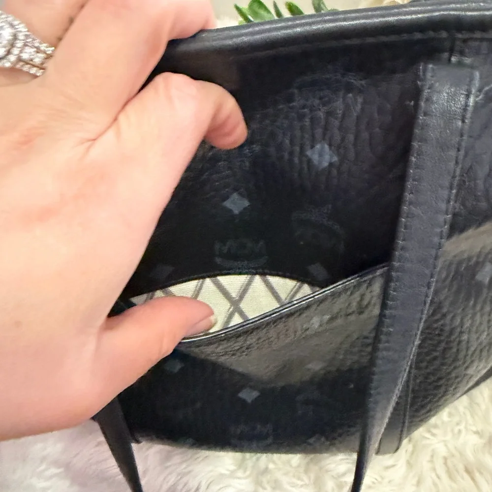 MCM Black Tote Bag - Picture 5 of 13